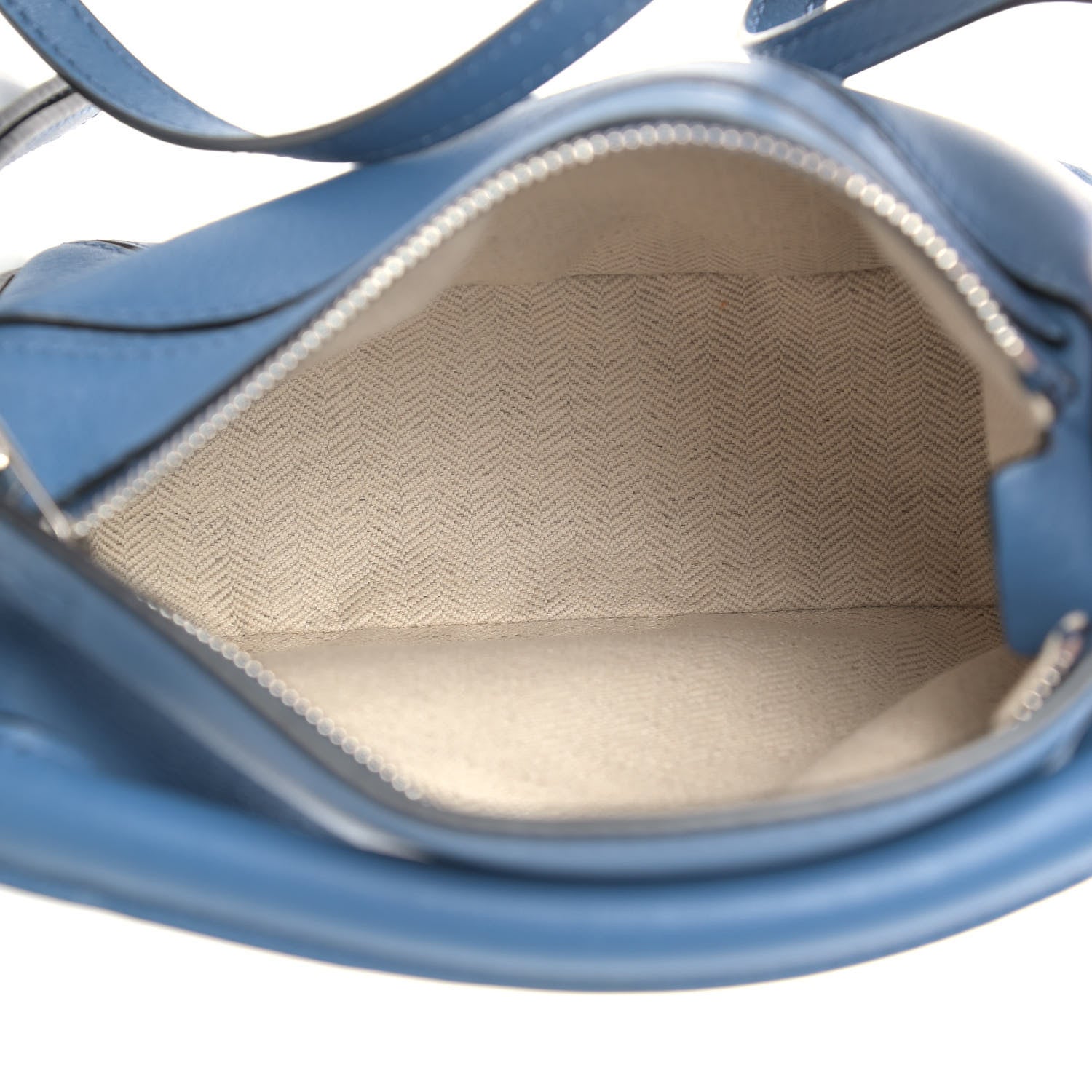 Loewe Calfskin Mini Puzzle Bag Blue 5 of 10