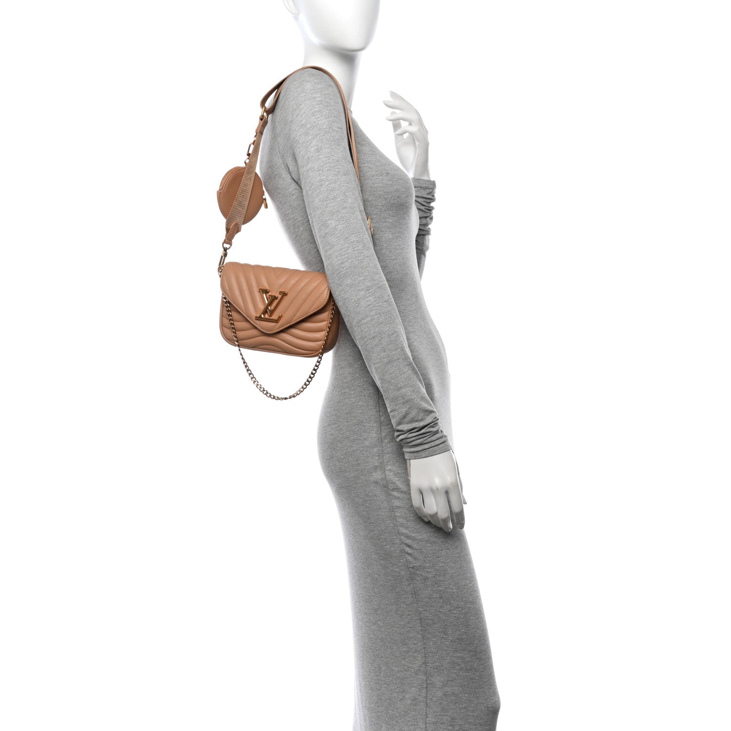 Louis Vuitton Calfskin New Wave Multi Pochette Arizona 2 of 9