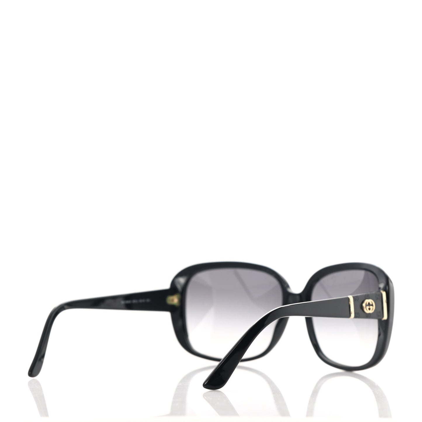 Acetate Oversize Square Frame Sunglasses GG3125S Black