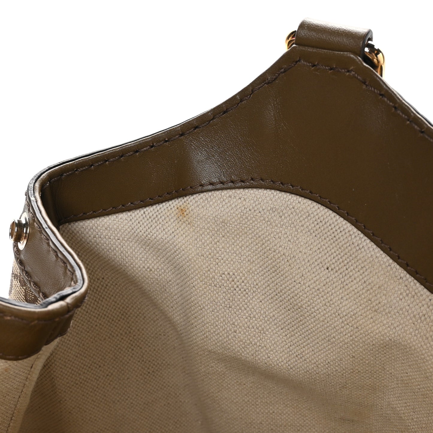 Monogram Medium Sukey Tote Beige Ebony