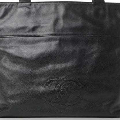 Chanel Lambskin CC Shoulder Bag Black 8 of 13