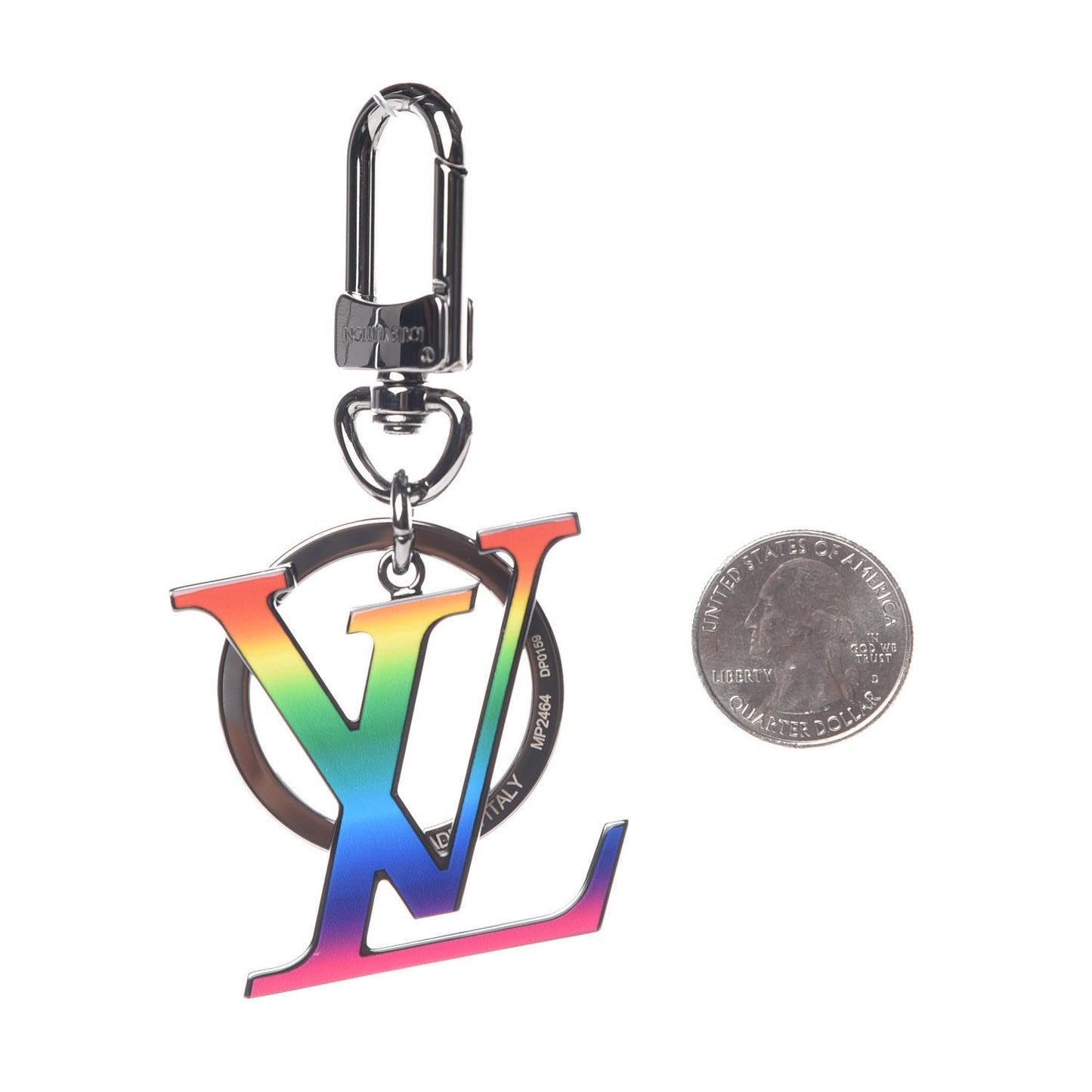 LV Rainbow MCA Bag Charm Key Holder