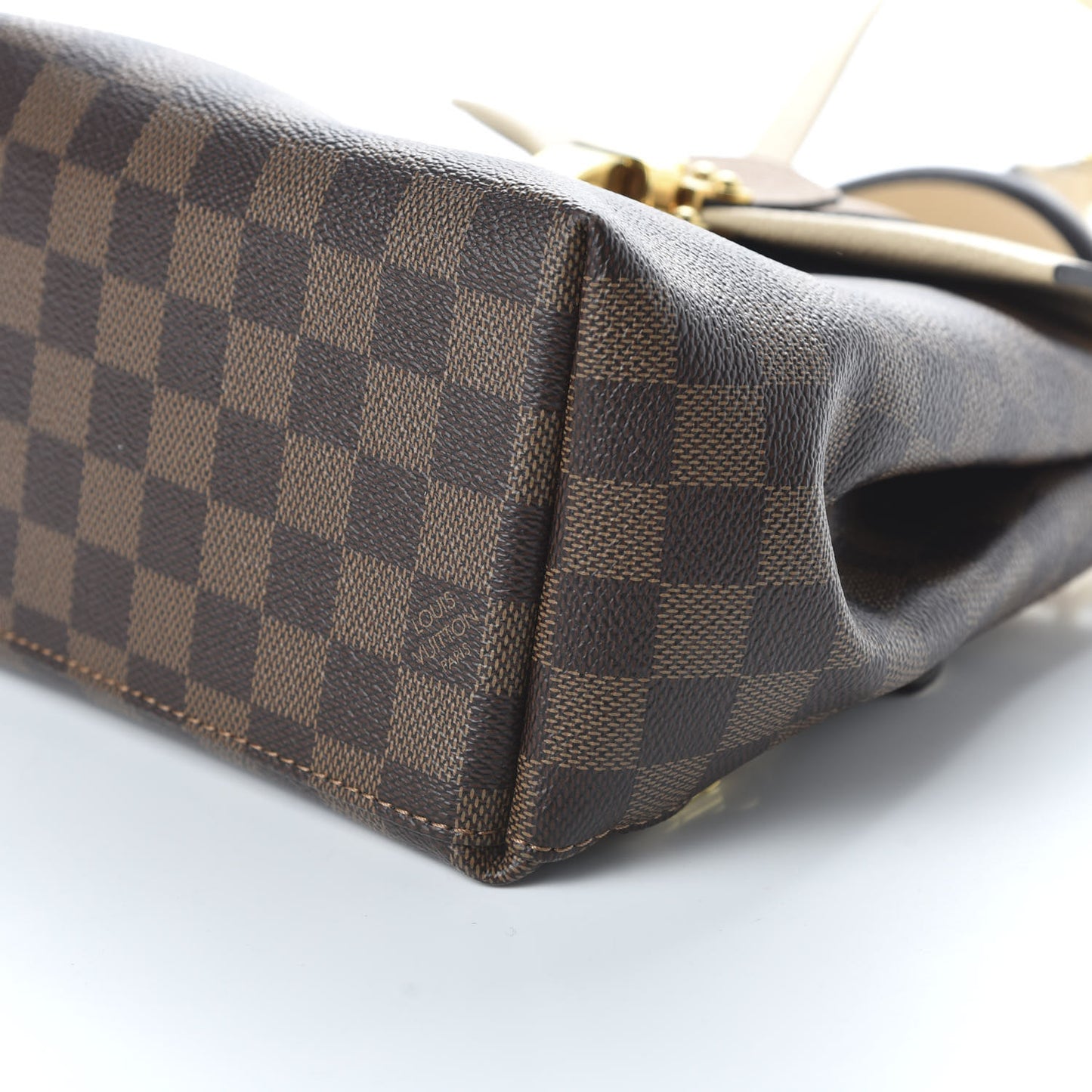 Damier Ebene Clapton Backpack Creme
