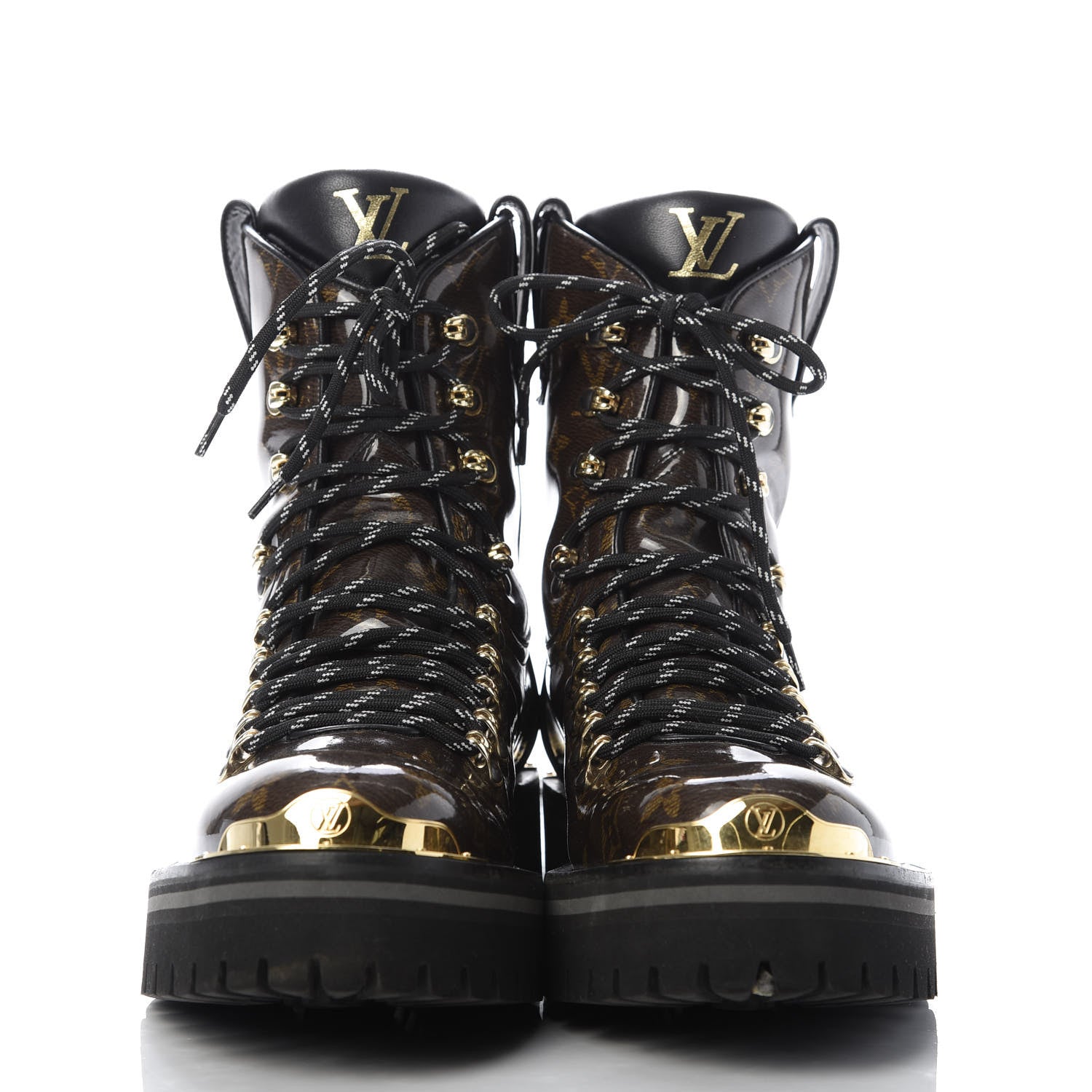 Louis Vuitton Monogram Glaze Mens Outland Ankle Boots 7.5 Ebene 2 of 9