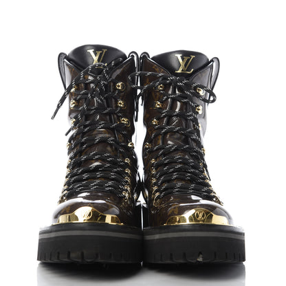 Louis Vuitton Monogram Glaze Mens Outland Ankle Boots 7.5 Ebene 2 of 9