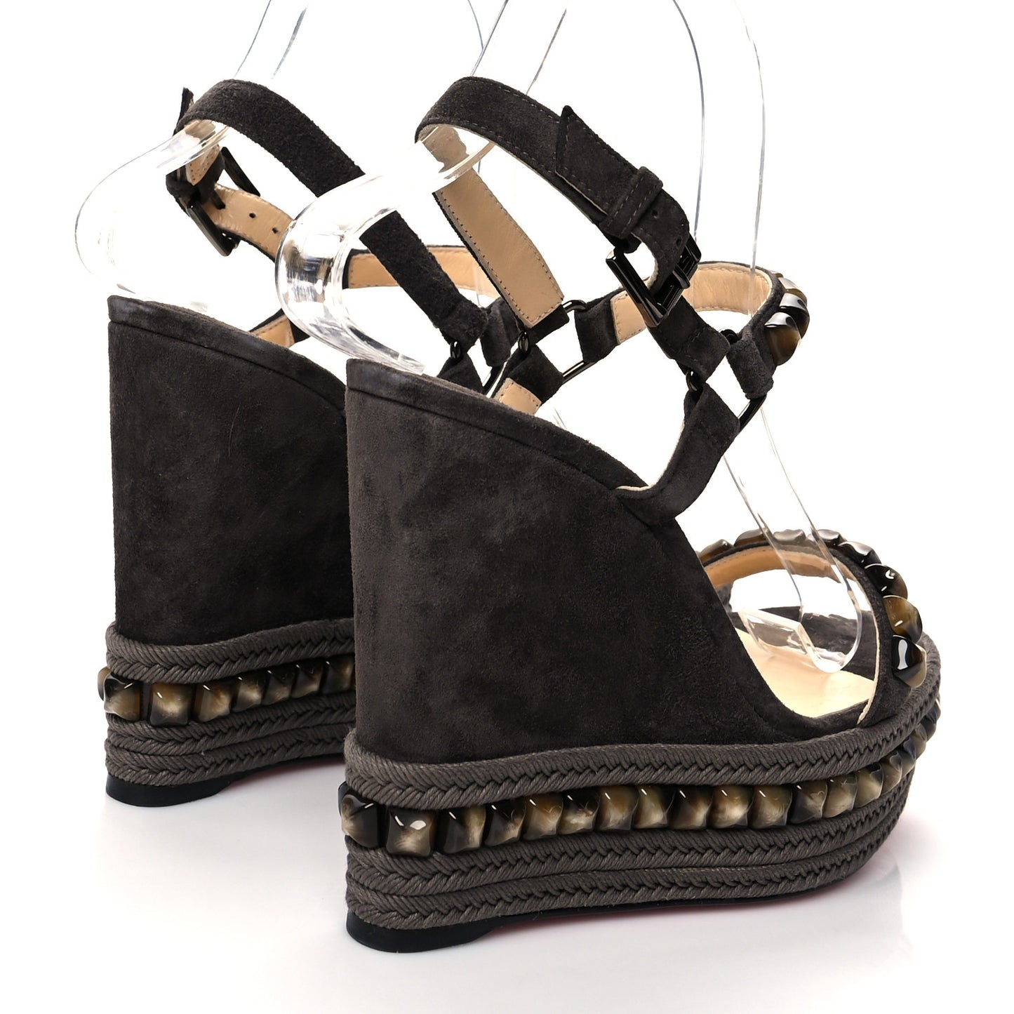 Veau Velours Cataclou 120 Wedge Sandals 38 Sand