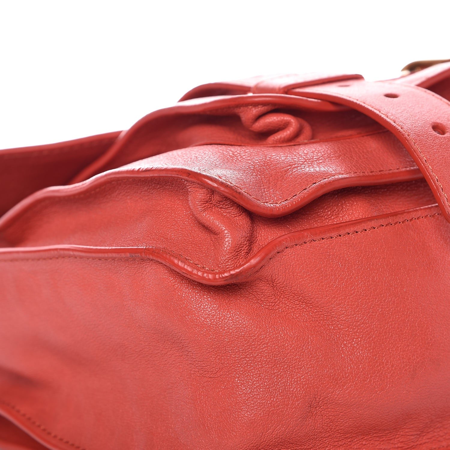 Proenza Schouler Lambskin Medium PS1 Satchel Deep Coral 11 of 15