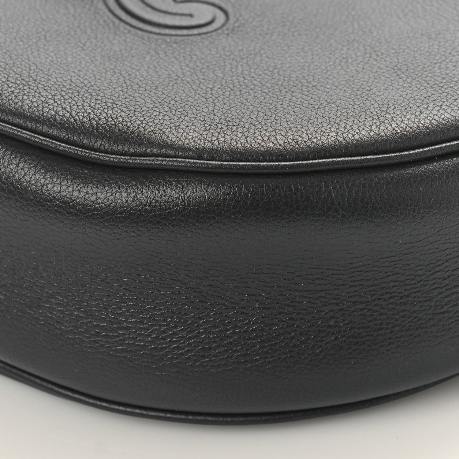 Celine Calfskin Triomphe Heloise Shoulder Bag Slate Grey 7 of 7