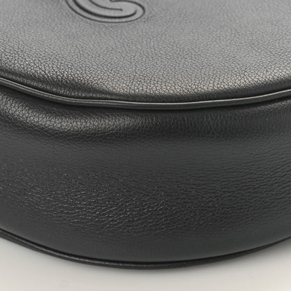 Celine Calfskin Triomphe Heloise Shoulder Bag Slate Grey 7 of 7
