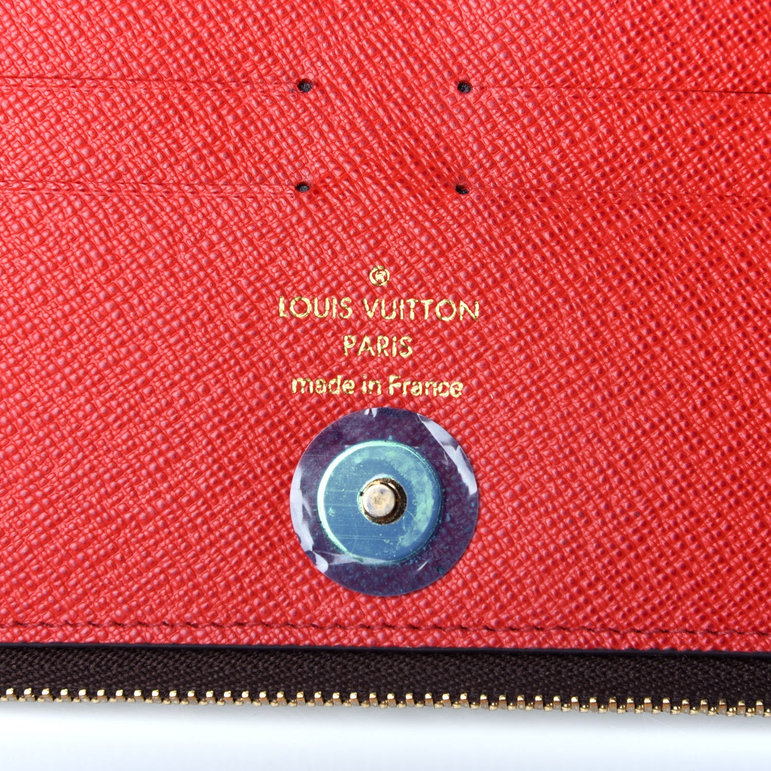 Louis Vuitton Monogram Adele Wallet Coquelicot 6 of 10