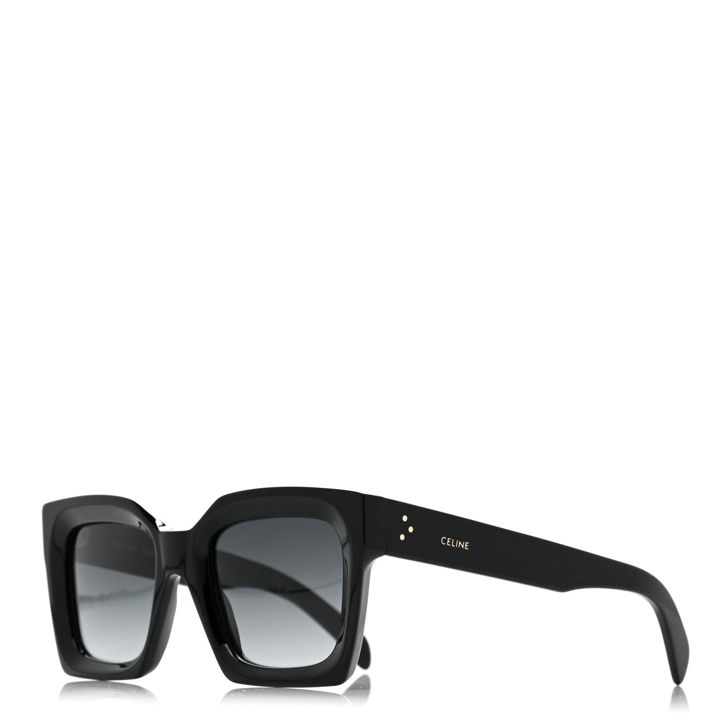 Acetate Square Sunglasses CL401301 Black