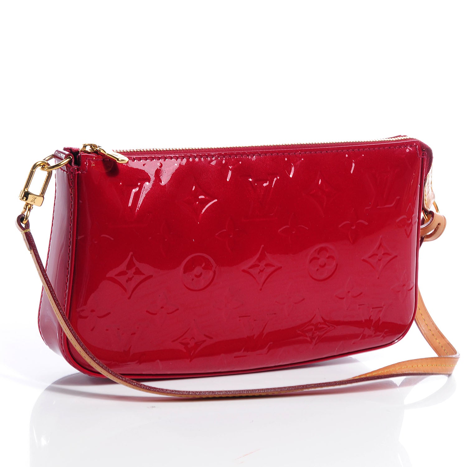Louis Vuitton Vernis Pochette Accessories NM Pomme d'Amour 3 of 7