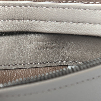 Bottega Veneta Calfskin Intrecciato Card Case New Steel 6 of 8