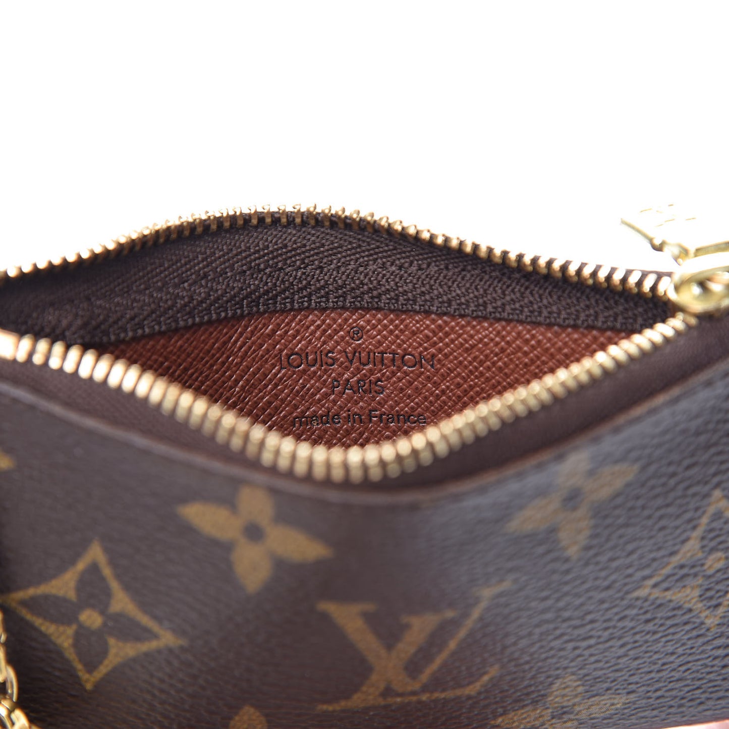 Monogram Key Pouch