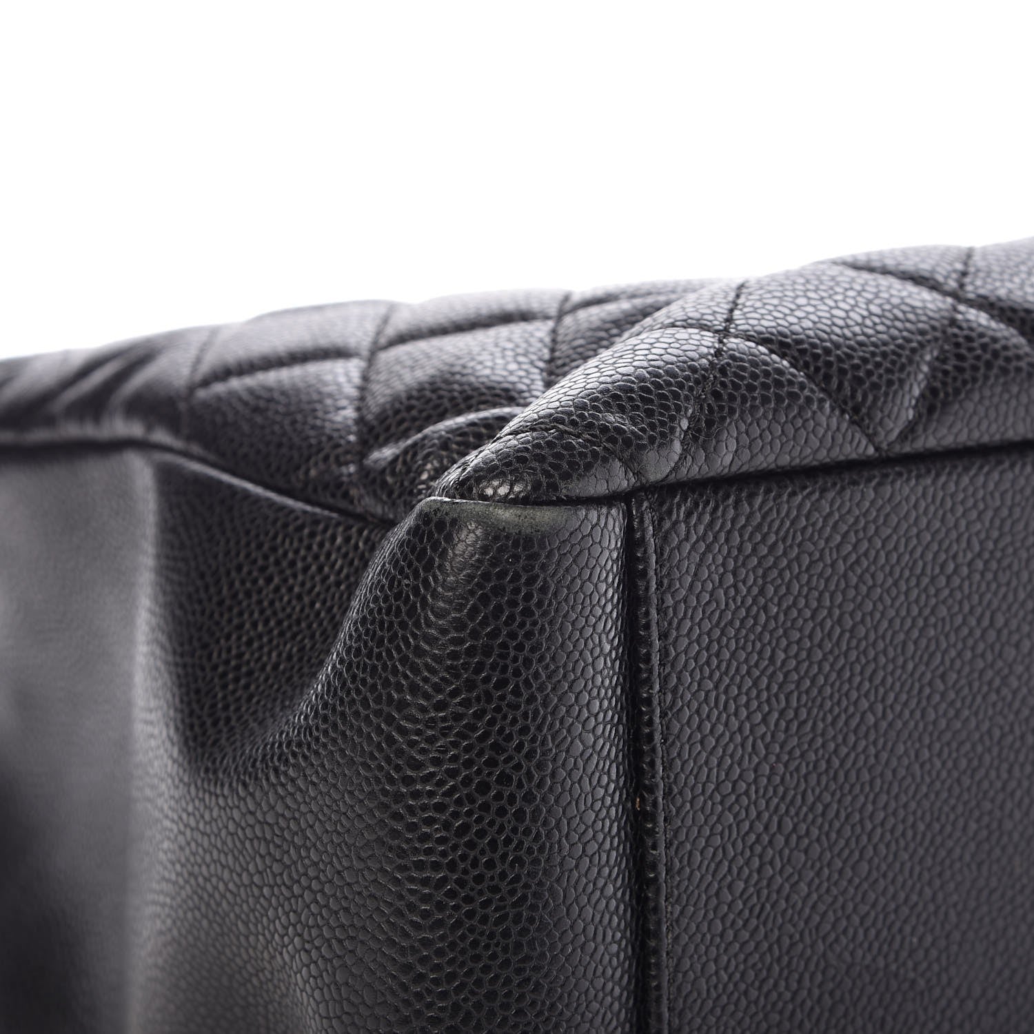 Chanel Caviar Quilted Grand Shopping Tote GST Black 11 of 14