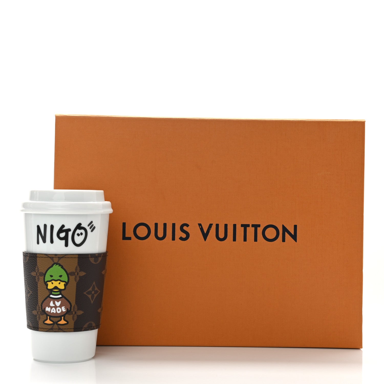 LOUIS VUITTON × NIGO コラボ カップ ダック モノグラム Louis Vuitton X NIGO Monogram Nigo LV Duck Cup 1124976 – FASHIONPHILE