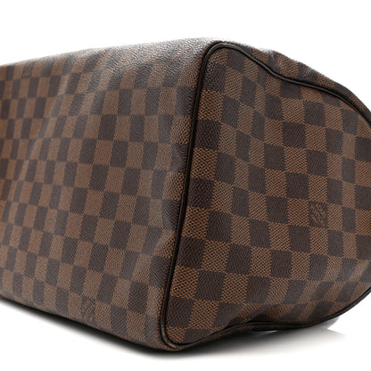 Louis Vuitton Damier Ebene Speedy 30 10 of 13