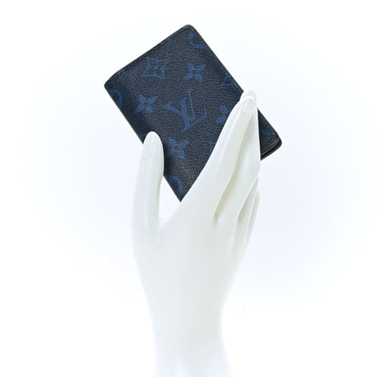 Louis Vuitton Monogram Taiga Pocket Organizer Cobalt 2 of 7