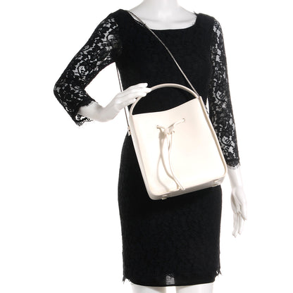 3.1 Phillip Lim 3.1 Smooth Leather Small Soleil Bucket Bag Off White 2 of 10