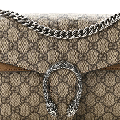 Gucci GG Supreme Monogram Small Dionysus Shoulder Bag Taupe 8 of 13