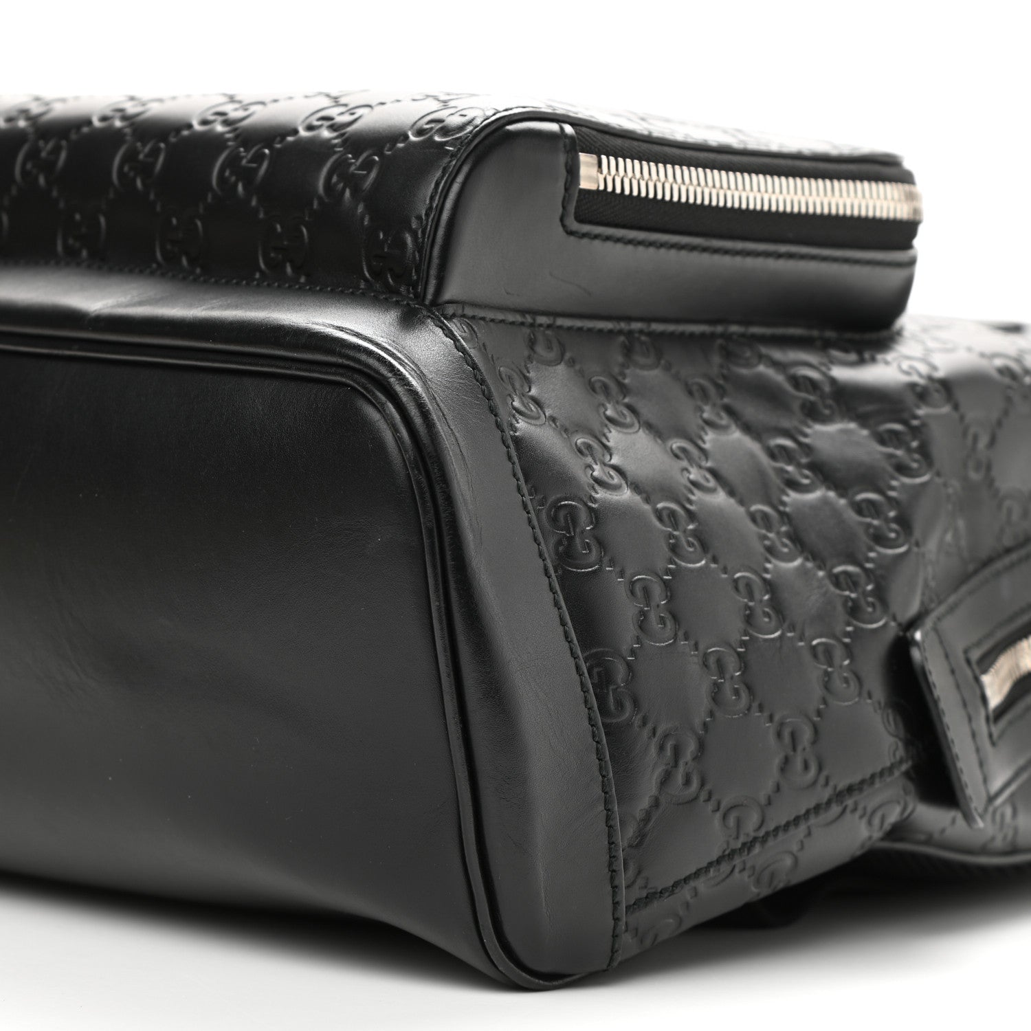 Gucci Guccissima Signature Day Backpack Black 10 of 10