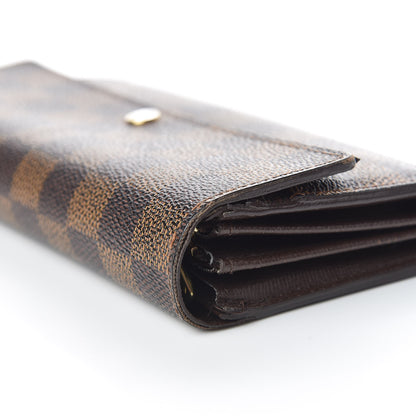 Louis Vuitton Damier Ebene Sarah Wallet 11 of 15