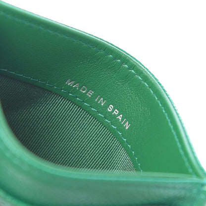 Chanel Caviar Quilted Card Holder Green 7 of 9