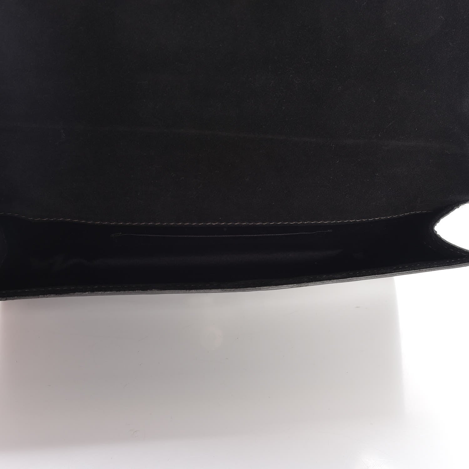 Saint Laurent Textured Patent Calfskin Small Belle De Jour Clutch Green 5 of 7