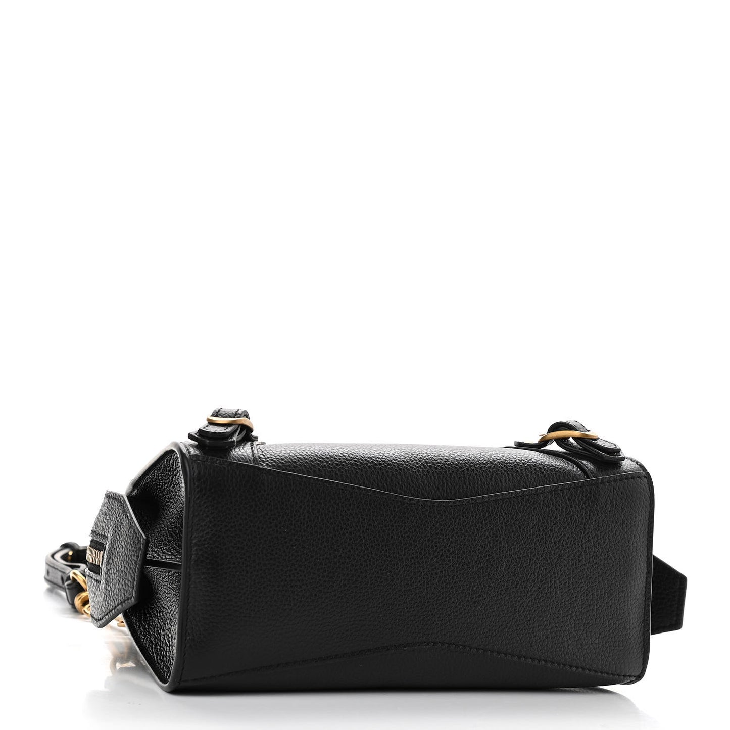 Grained Calfskin Neo Classic Gold Hardware Mini City Black