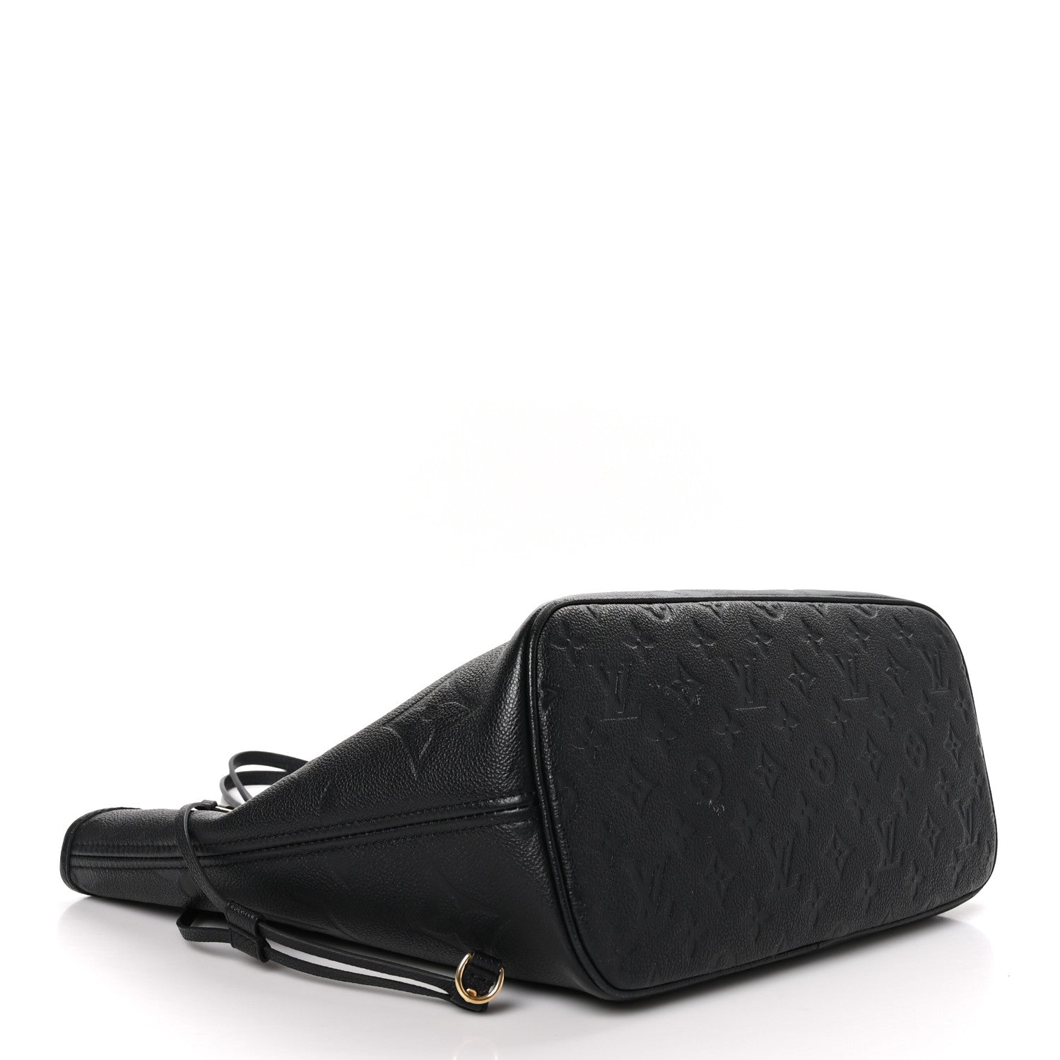 Louis Vuitton Empreinte Monogram Giant Neverfull MM Black 5 of 11
