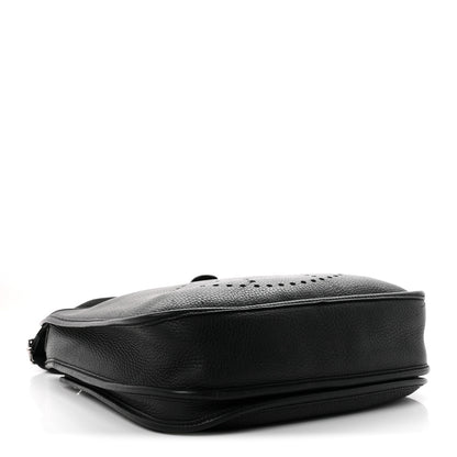 Hermes Taurillon Clemence Evelyne III PM Black 4 of 10