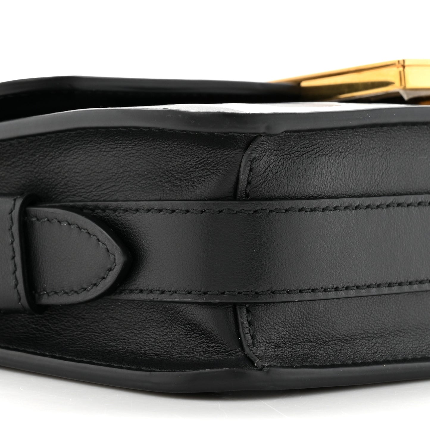 Calfskin Graffiti Printed Miss Dior Flap Black White