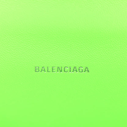 Balenciaga Shiny Box Calfskin Hourglass Top Handle Bag XS Fluo Green 6 of 12