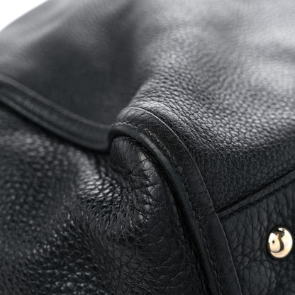 Gucci Pebbled Calfskin Large Soho Shoulder Bag Black 10 of 15