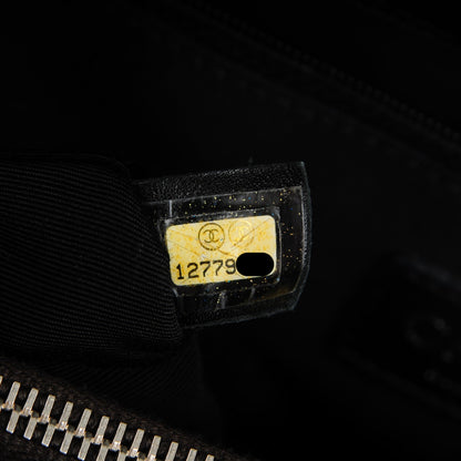 Chanel Lambskin Quilted CC Shopping Tote Black 7 of 7