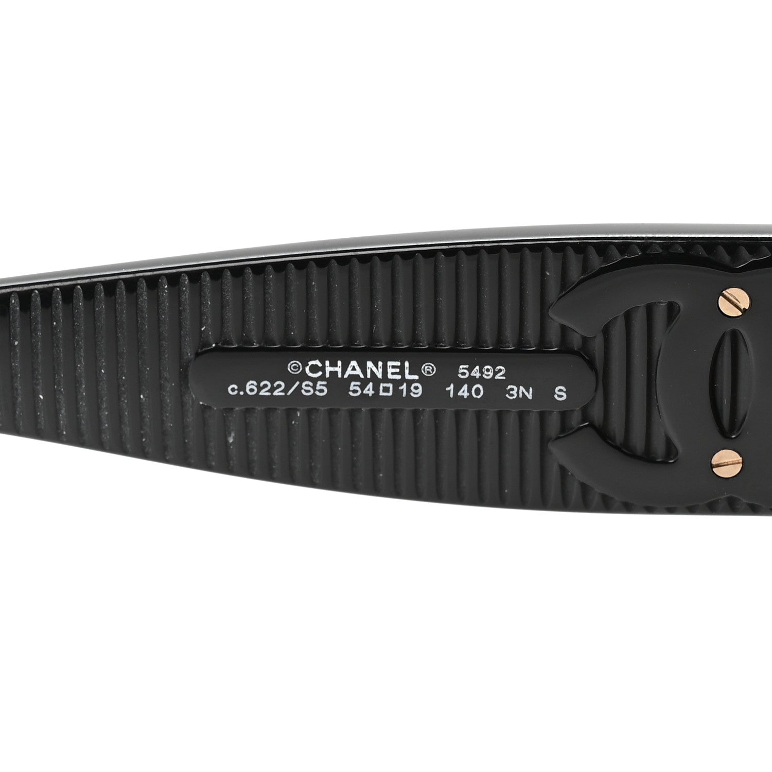 Chanel Acetate Butterfly Large CC Sunglasses 5492 Black 5 of 8