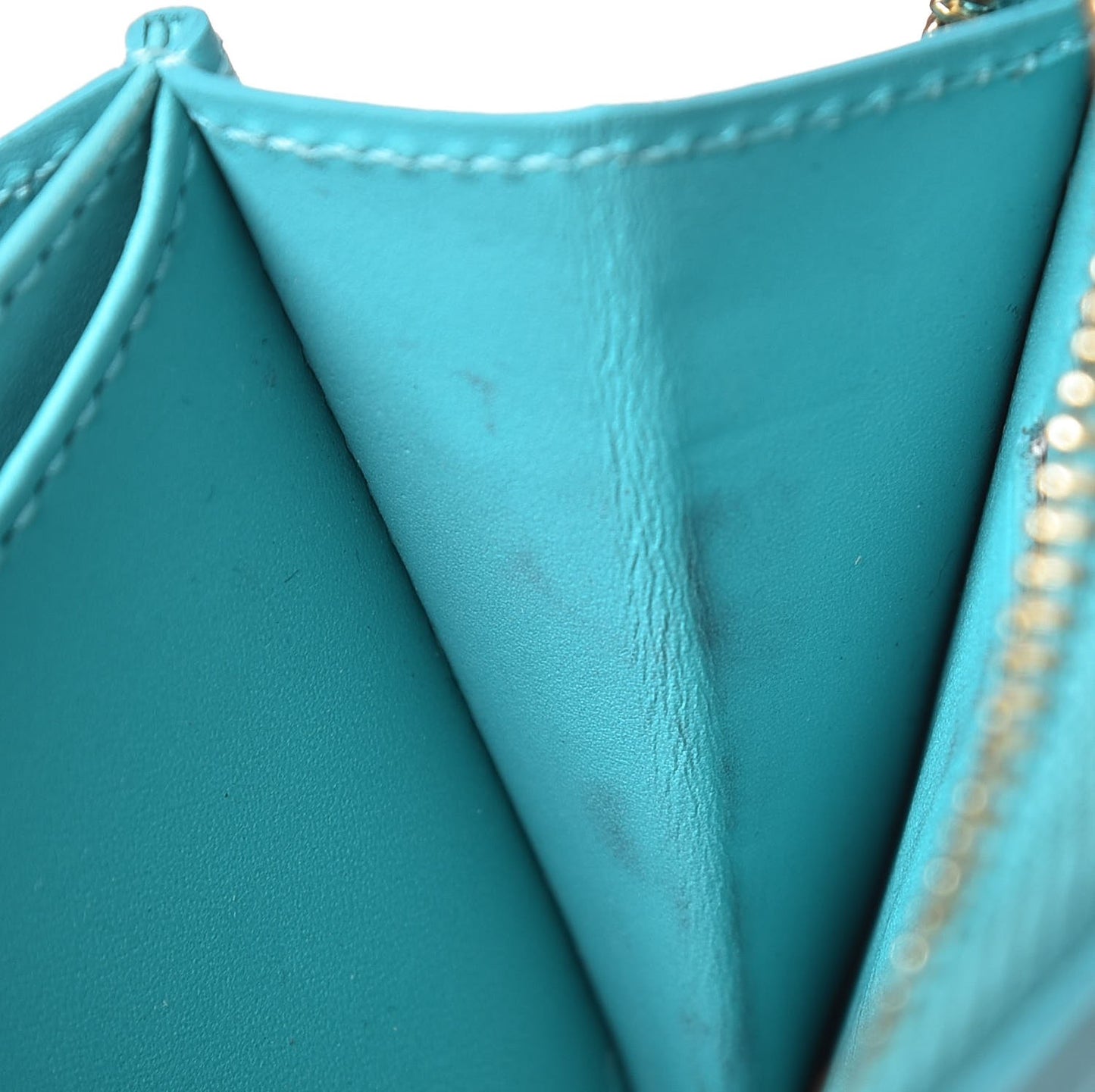 Vernis Zippy Coin Purse Blue Lagon