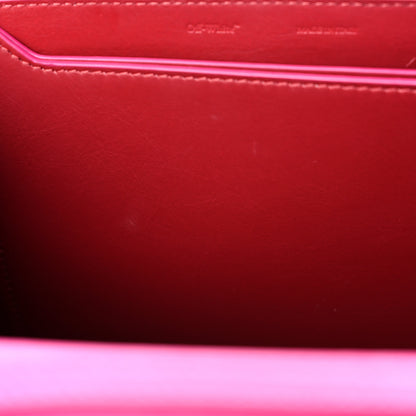Off-White Calfskin Jitney Bag Fuchsia 14 of 19
