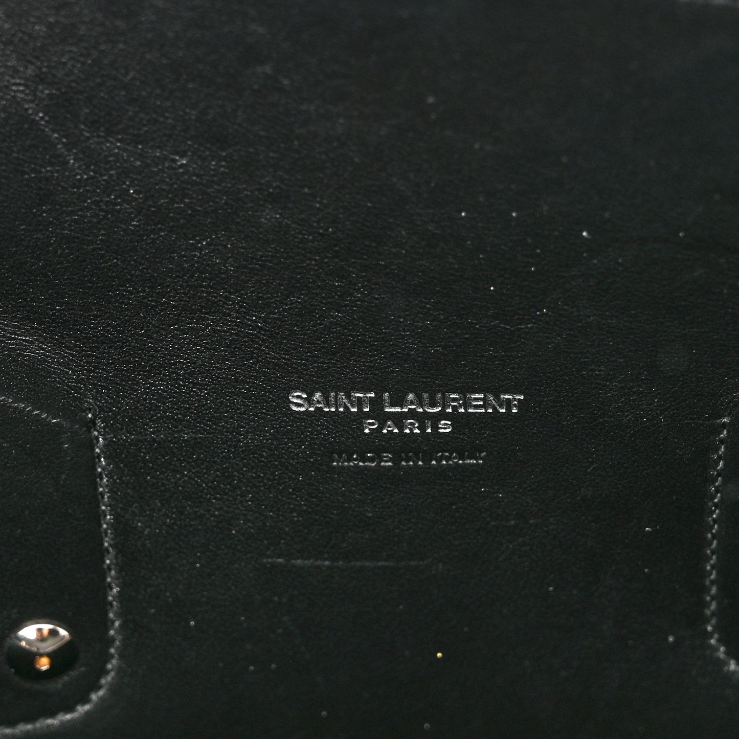 Grained Calfskin Small Sac De Jour Black