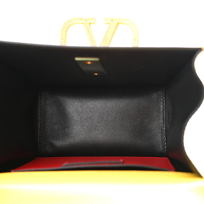 Valentino Garavani Smooth Calfskin Small VSling Shoulder Bag Senape 5 of 13