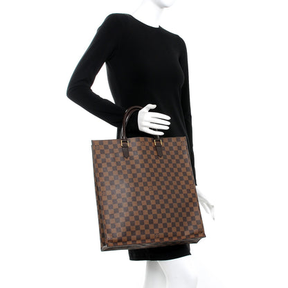 Louis Vuitton Damier Ebene Sac Plat 2 of 7
