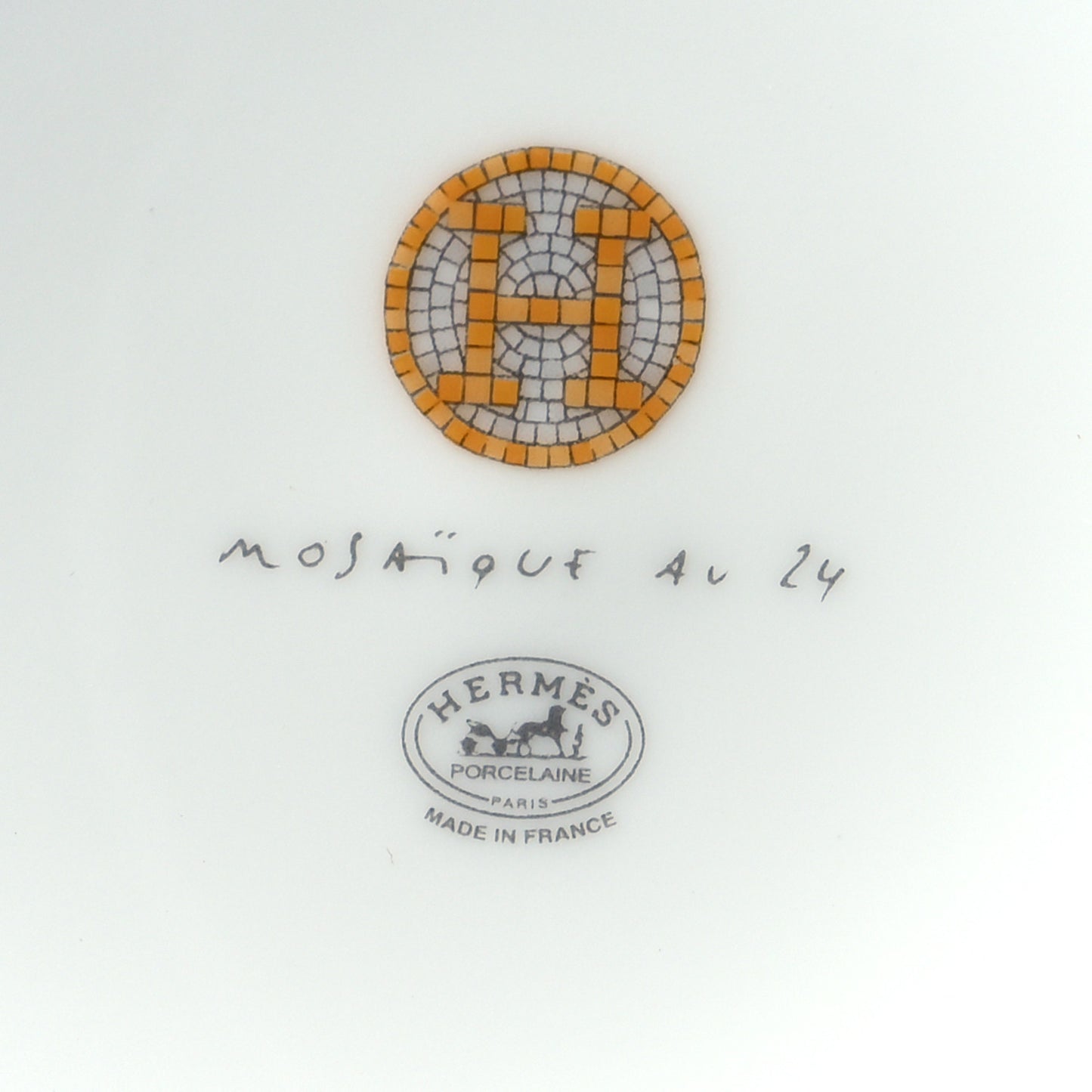 Porcelain Mosaique au 24 Mug Gold