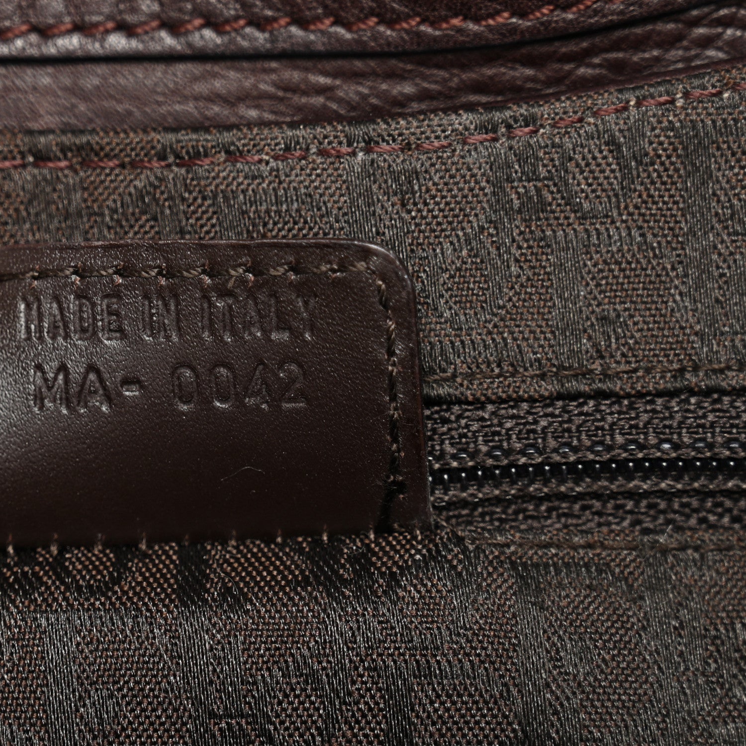 Christian Dior Monogram Calfskin Street Chic Columbus Ave Bag Brown 6 of 12