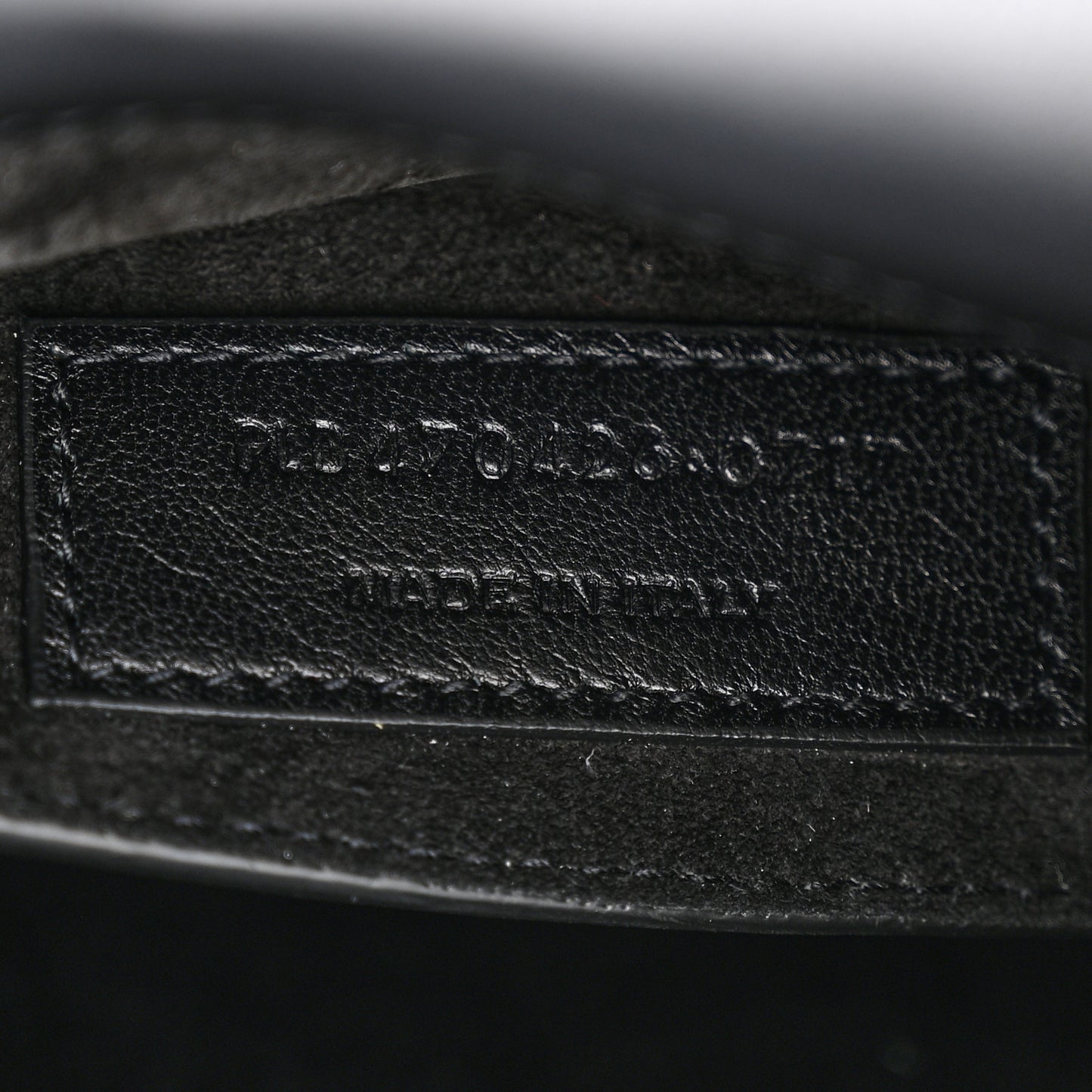 Grained Calfskin Studded Medium Monogram Heart Sunset Black