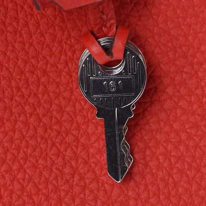 Hermes Togo Birkin 25 Rouge De Coeur 9 of 39