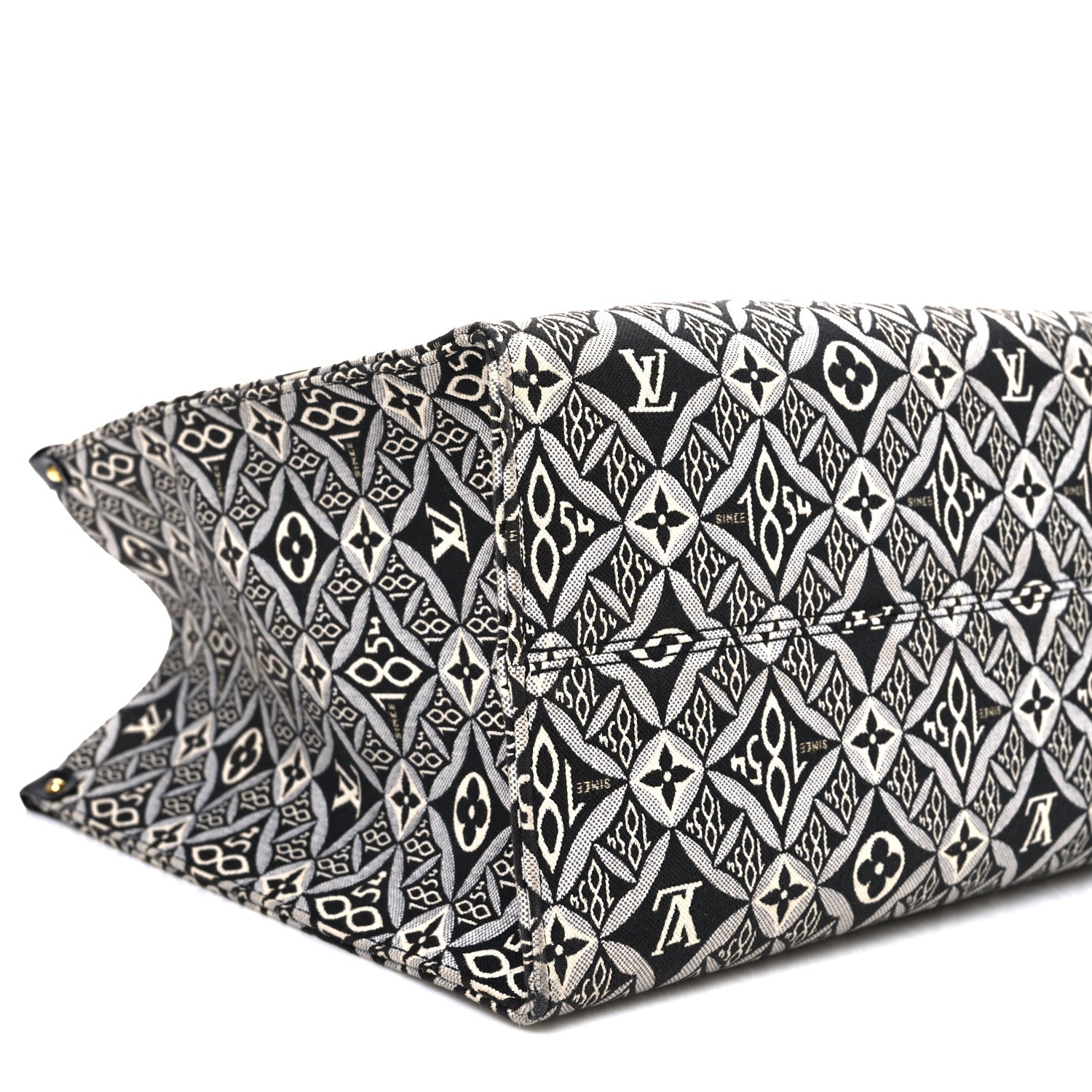 Louis Vuitton Jacquard Since 1854 Onthego GM Grey 8 of 9