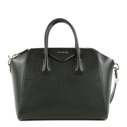 Givenchy Sugar Goatskin Medium Antigona Black 1 of 9