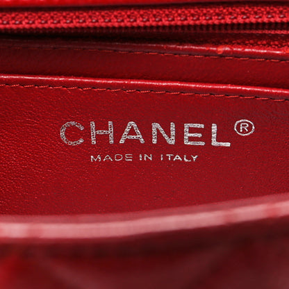 Chanel Caviar Quilted Mini Rectangular Flap Red 6 of 12