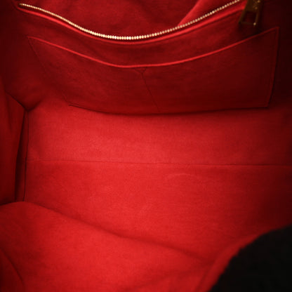 Louis Vuitton Shearling Monogram Giant Teddy Onthego GM Black White 5 of 10