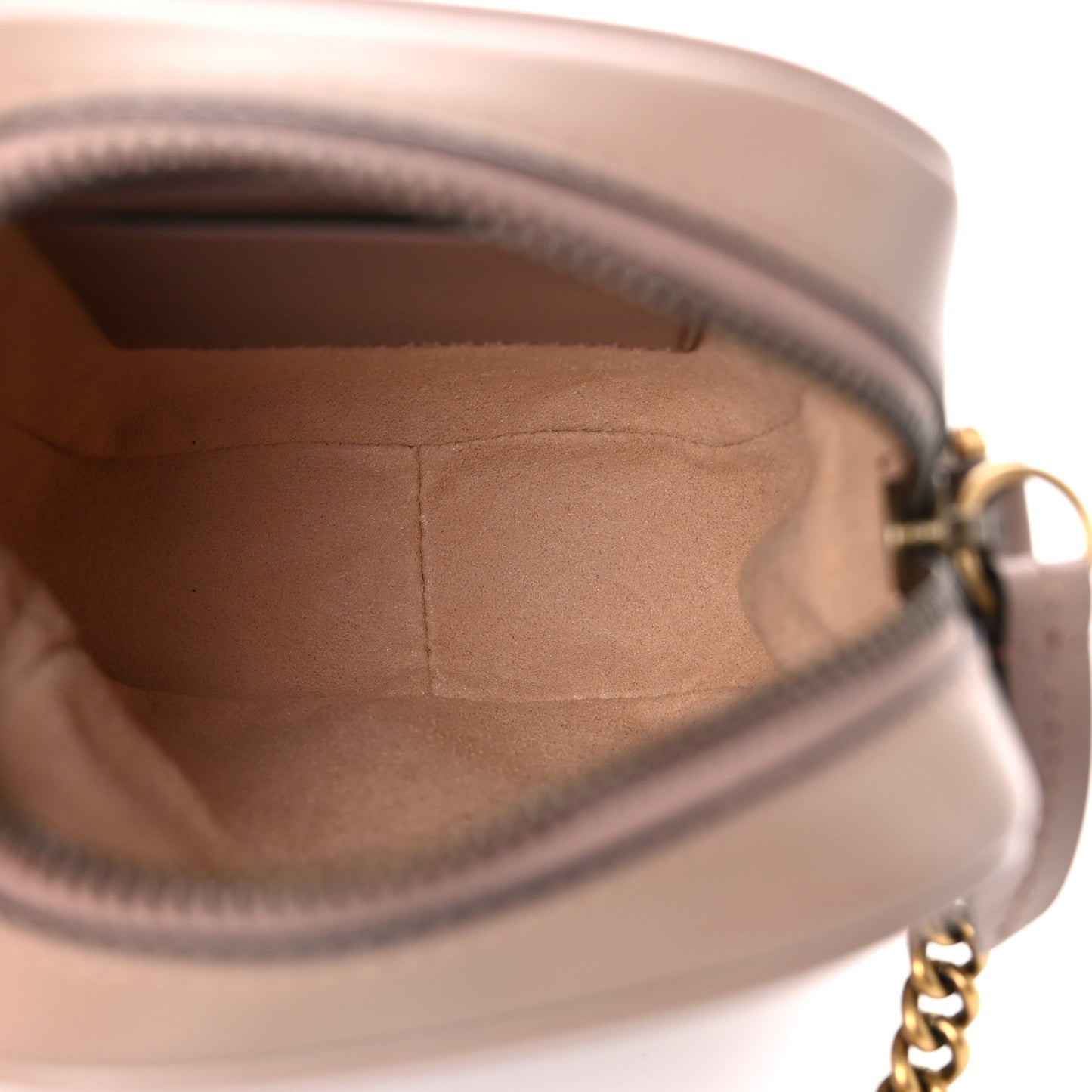 Calfskin Matelasse Mini GG Marmont Crossbody Bag Porcelain Rose